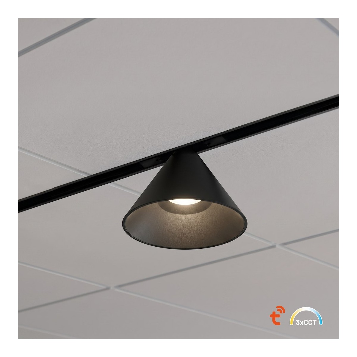 Magnetic Track Cone 5mm 7W CCT 48V