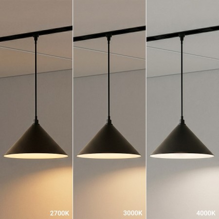 Magnetic Track Pendant Cone 5mm 7W CCT 48V