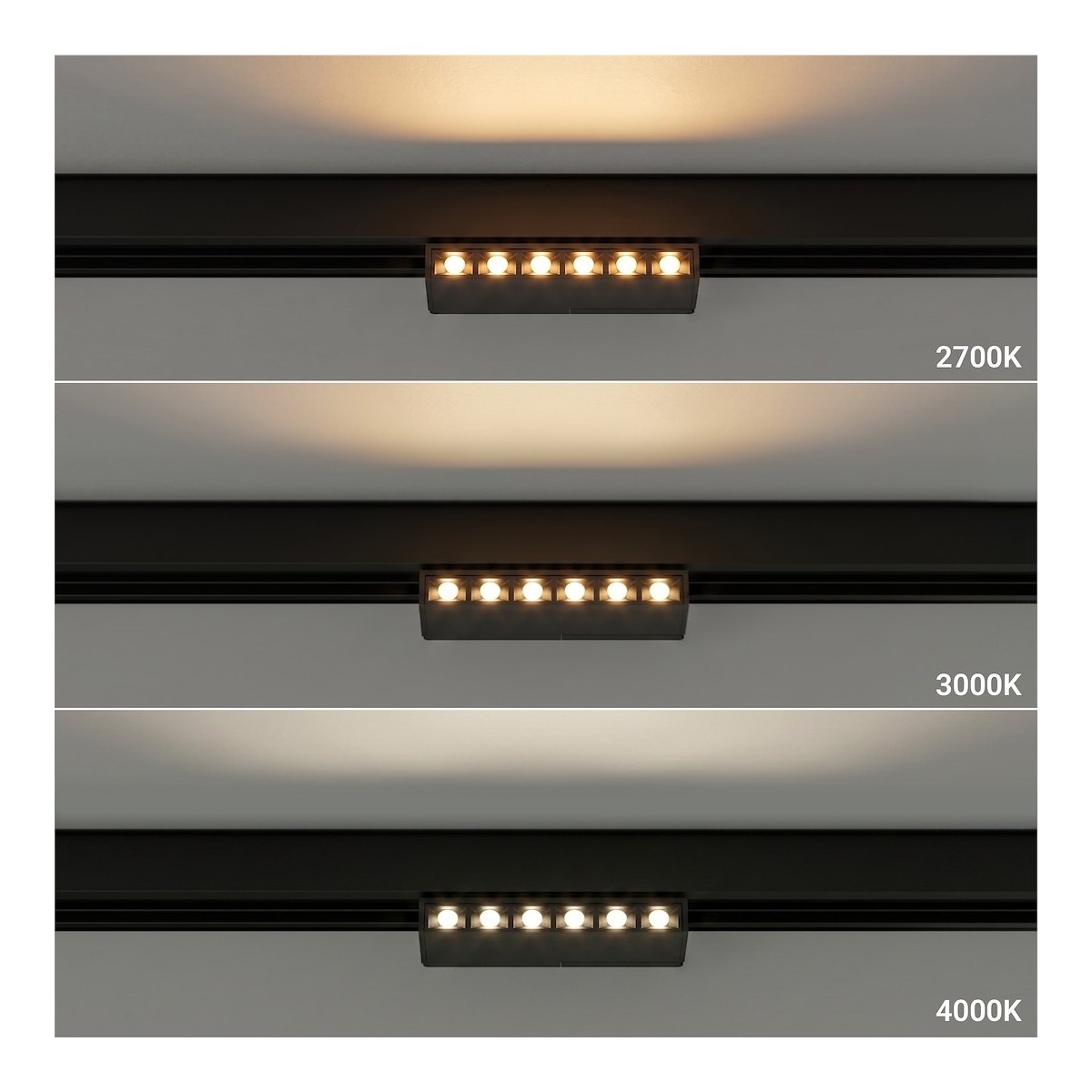 Magnetic Track 10mm 6W CCT 48V