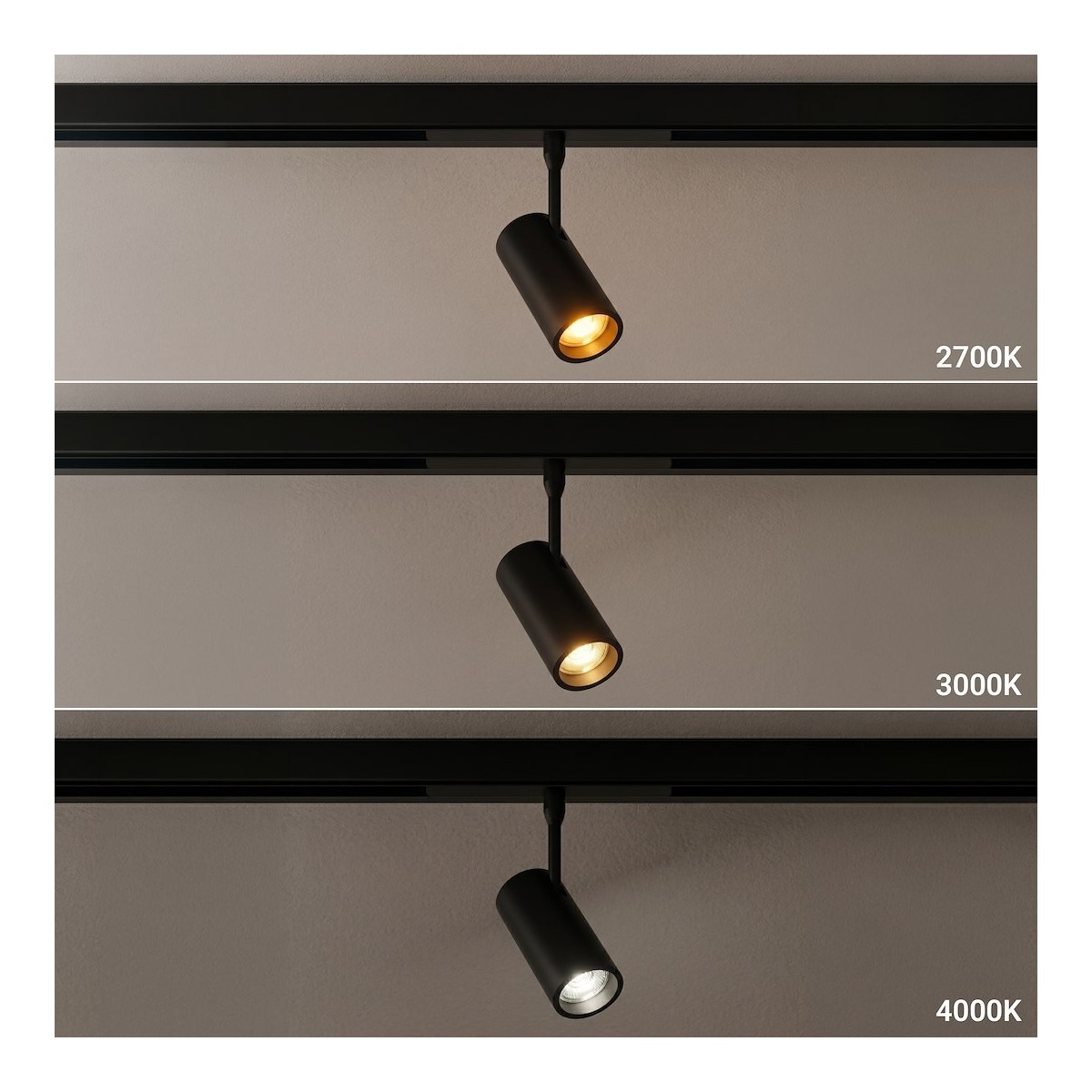 Magnetic Track 10mm 6W CCT 48V