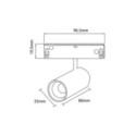 Magnetic Track 10mm 6W CCT 48V