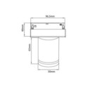 Magnetic Track 10mm Downlight 6W CCT 48V