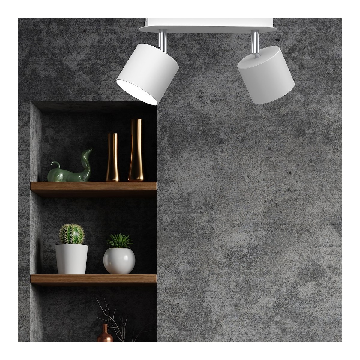 Lampa sufitowa Dixie 2xGX53 Biały