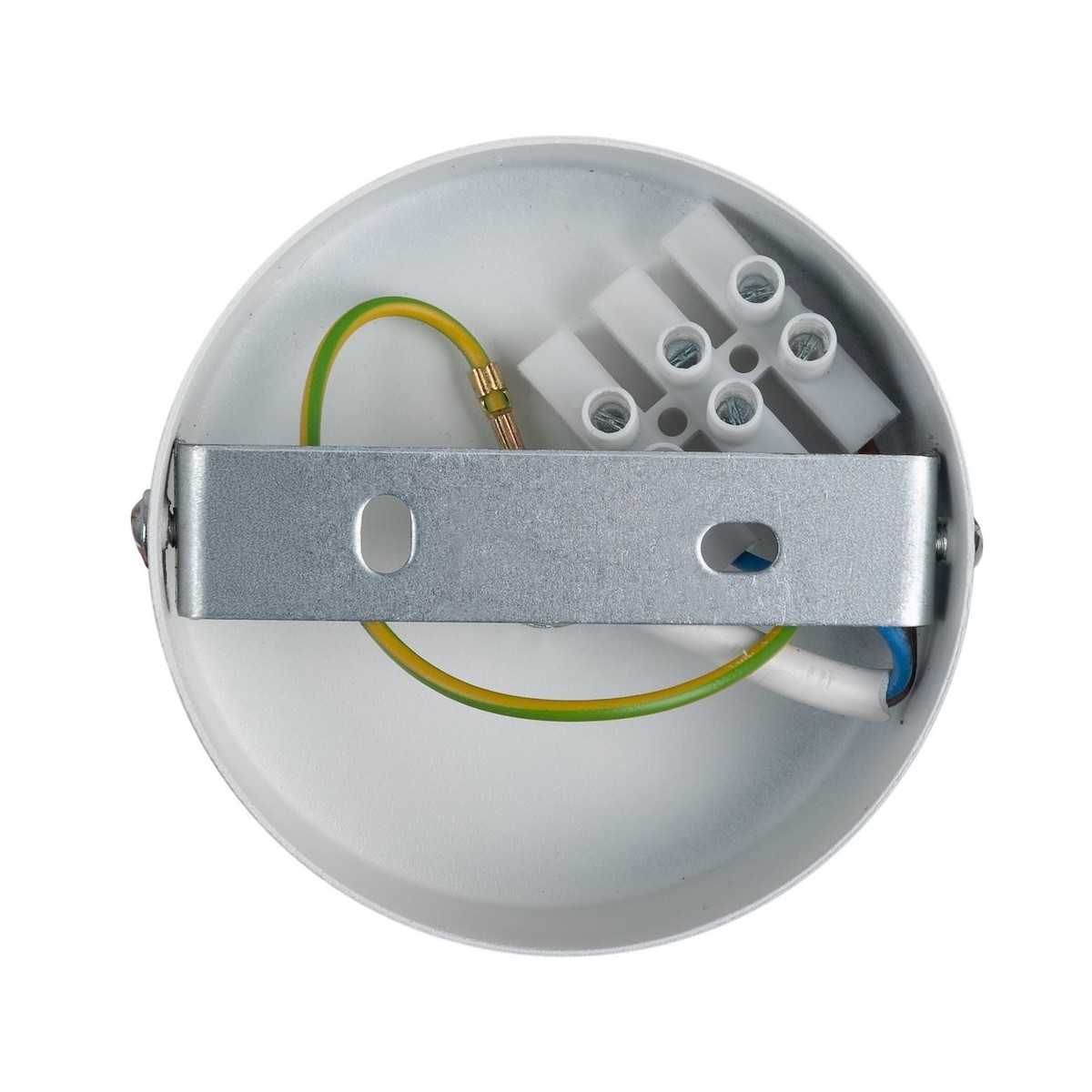 Lampa wisząca PIATTO Biała 1xGX53 fi 450mm