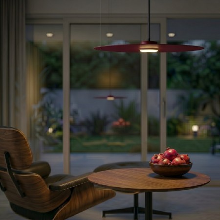 Lampa wisząca PIATTO Burgund 1xGX53 fi 550mm