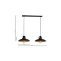 Lampa Wisząca FELIX 2xE27