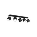 Lampa sufitowa DIXIE BLACK 5xGX53