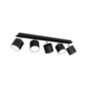 Lampa sufitowa DIXIE BLACK 5xGX53