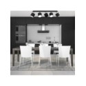 Lampa sufitowa DIXIE BLACK 5xGX53