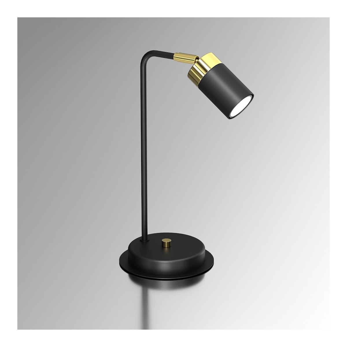 Lampka nocna JOKER BLACK-GOLD 1xGU10