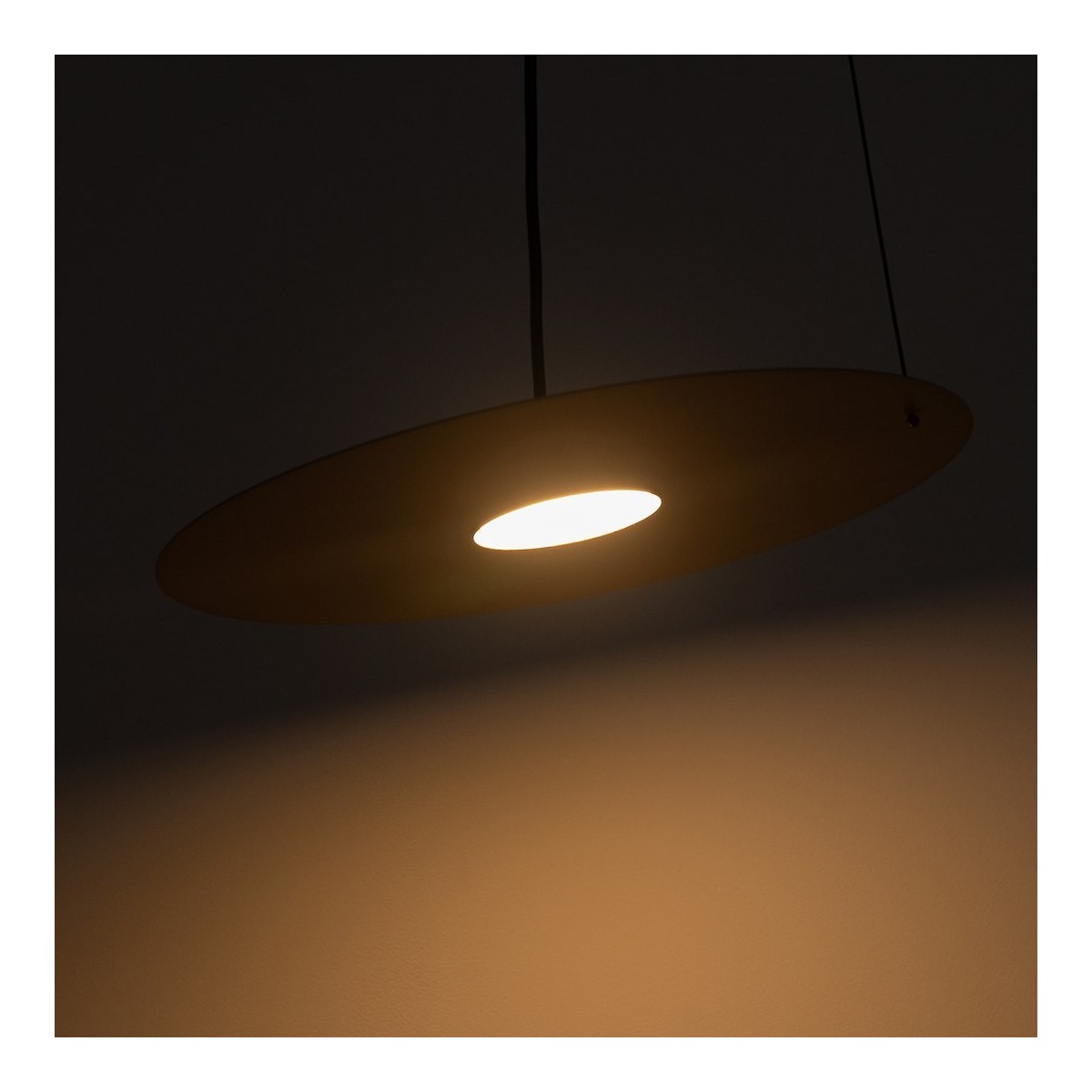 Lampa wisząca PIATTO Taupe 1xGX53 fi 350mm