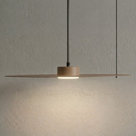 Lampa wisząca PIATTO Taupe 1xGX53 fi 450mm