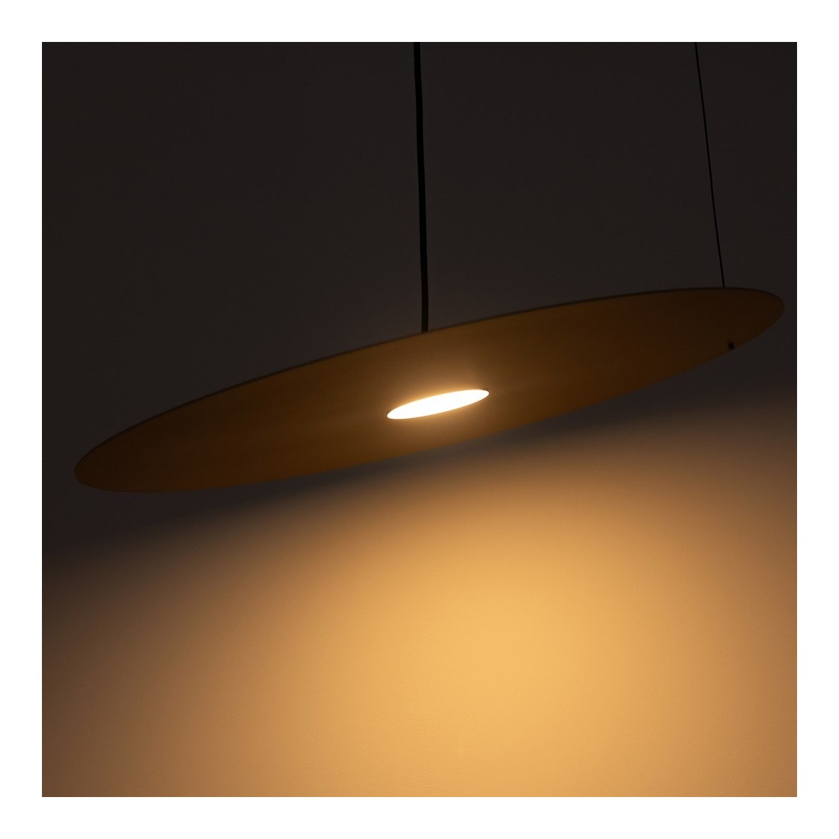 Lampa wisząca PIATTO Taupe 1xGX53 fi 550mm