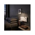 Lampa nocna z półką Shelf Led 4W+5W+2W prawa Biały