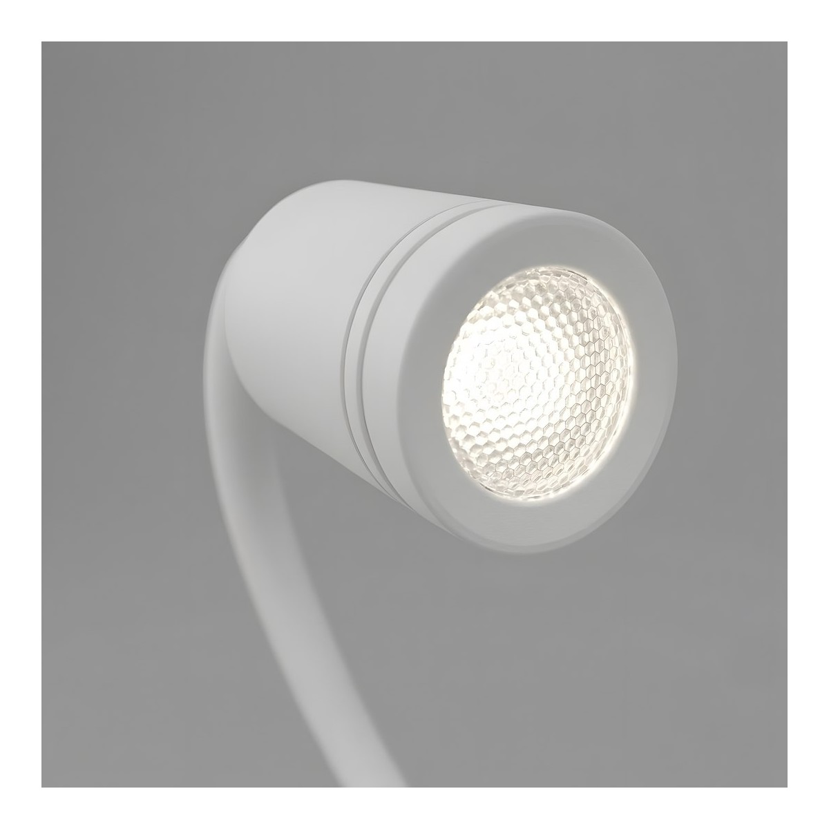 Lampa nocna z półką Shelf Led 4W+5W+2W prawa Biały