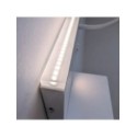 Lampa nocna z półką Shelf Led 4W+5W+2W prawa Biały