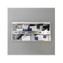Lampa nocna z półką Shelf Led 4W+5W+2W prawa Biały