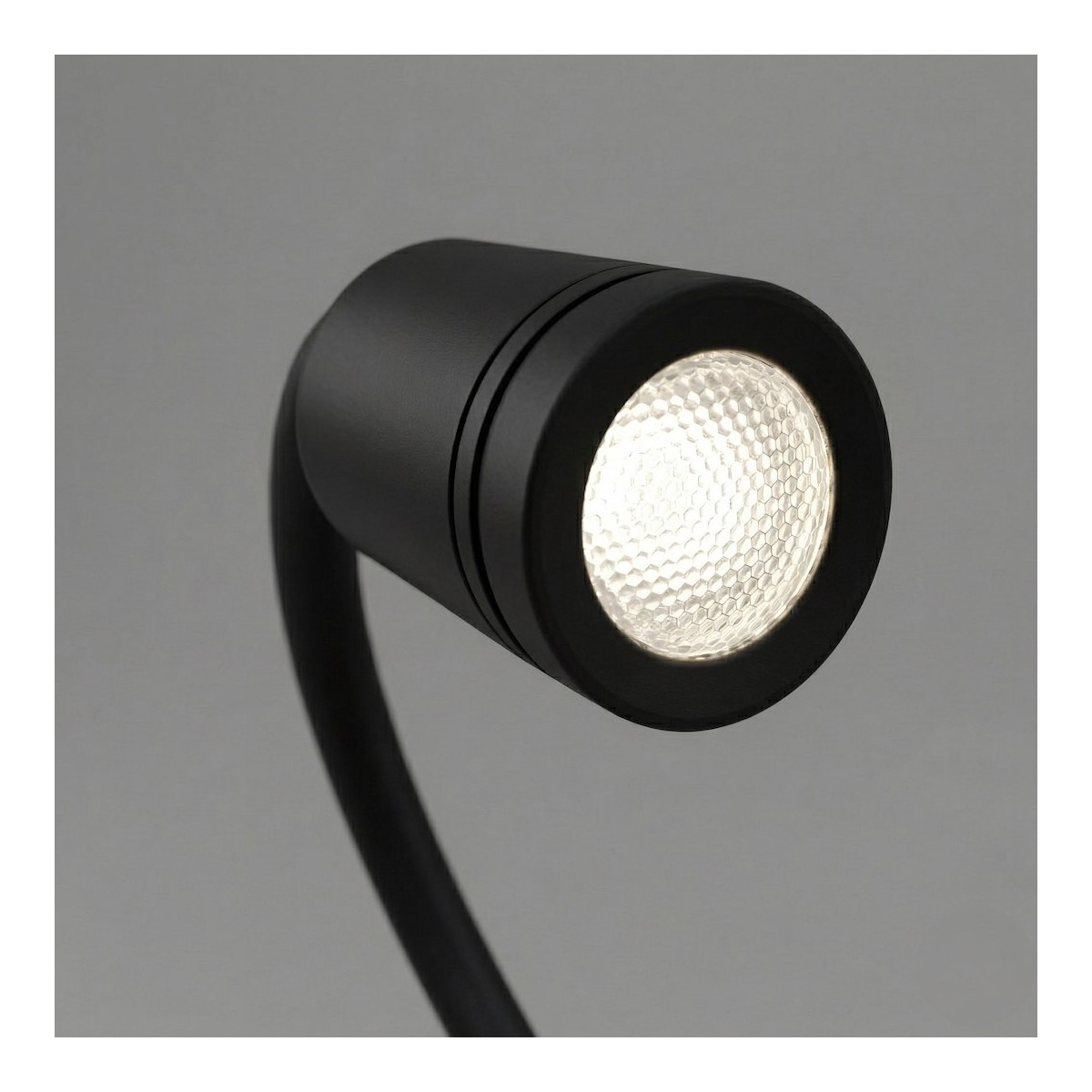 Lampa nocna z półką Shelf Led 4W+5W+2W prawa Czarny