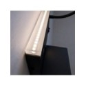 Lampa nocna z półką Shelf Led 4W+5W+2W prawa Czarny