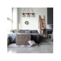 Lampa wisząca ULF BLACK-WOOD 3xE27