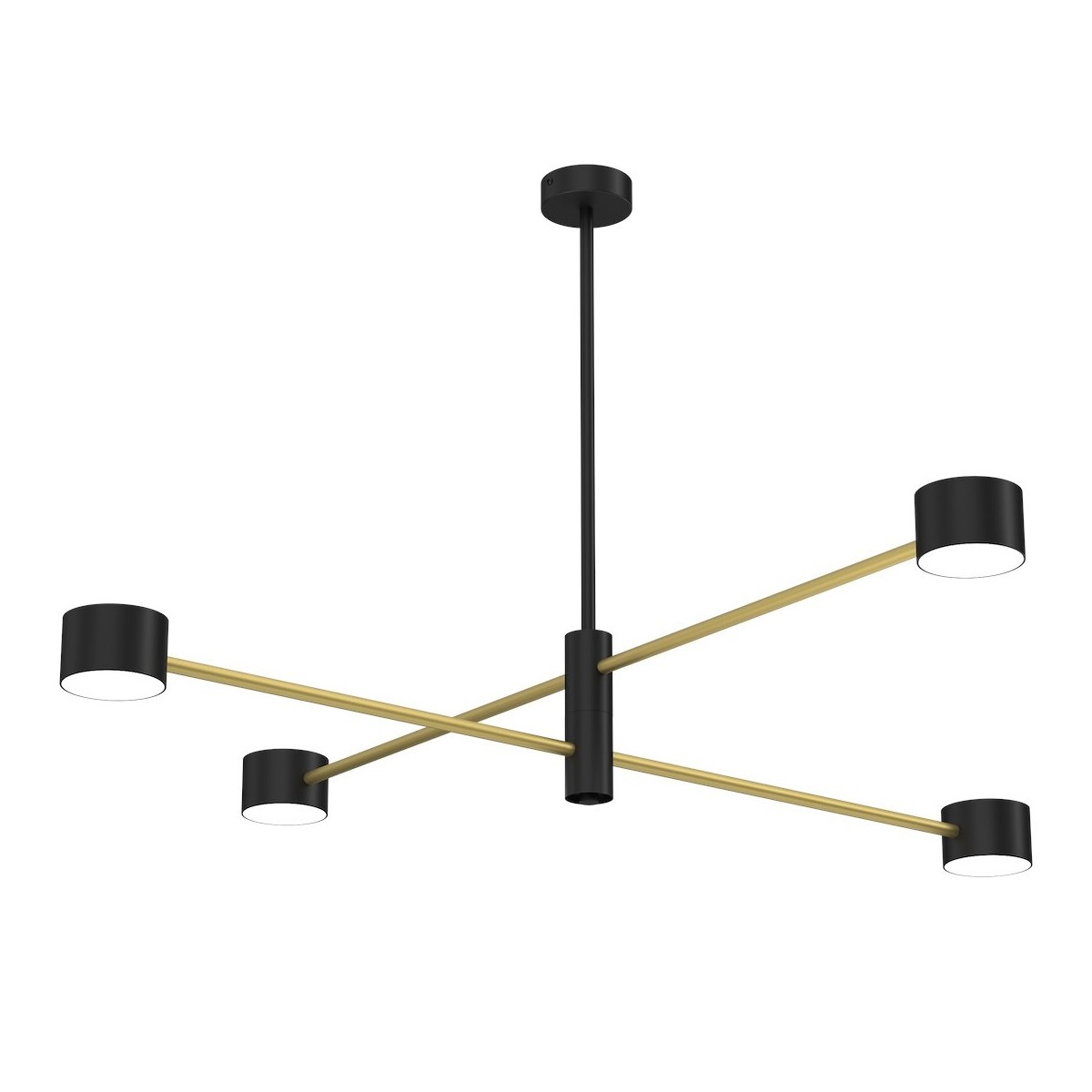 Lampa sufitowa CROSS GOLD 4xGX53