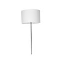 Lampa stojąca Casino 1xE27 Biały - Chrom