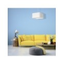 Lampa wisząca Napoli Biały - Chrom 1xE27