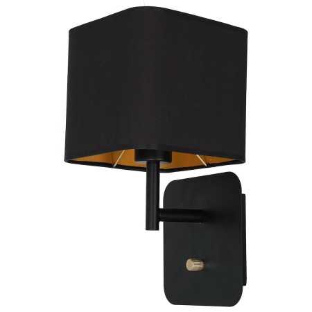 Kinkiet NAPOLI BLACK-GOLD 1xE27