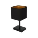 Lampka stołowa NAPOLI BLACK-GOLD 1xE27