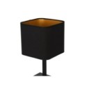 Lampka stołowa NAPOLI BLACK-GOLD 1xE27