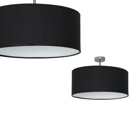 Lampa podsufitowa CASINO BLACK-CHROME 1xE27