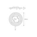 Moduł Led FIX 20W 5CCT Fi169