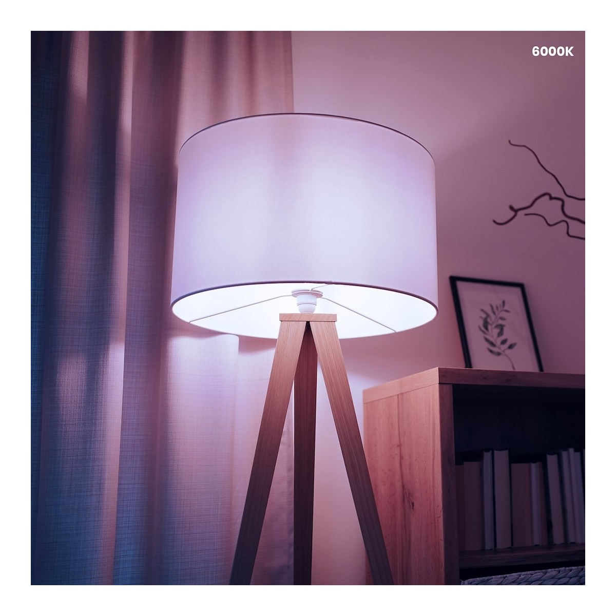 Żarówka LED 7W E27 C37 6000K