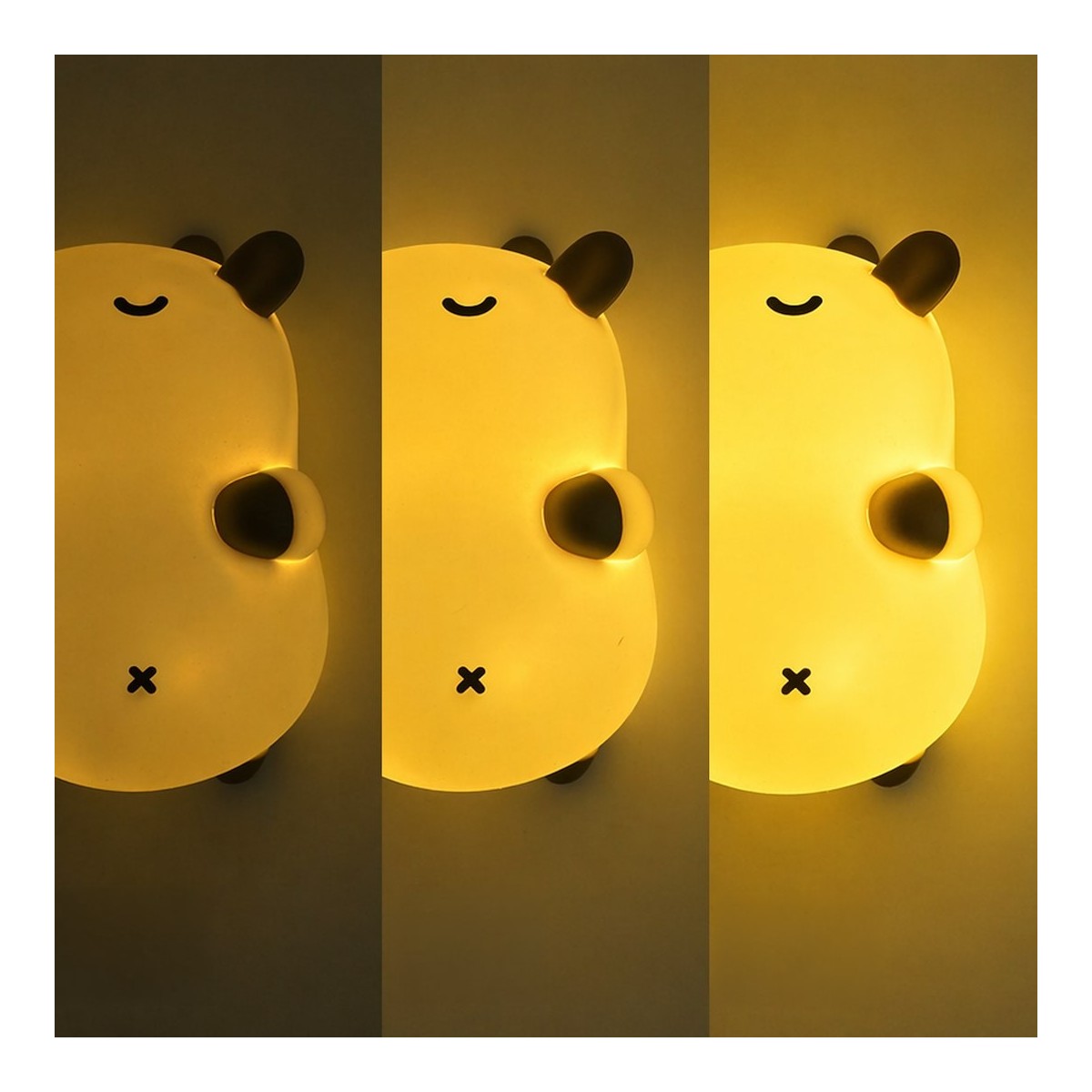 Lampka nocna LED chrapiąca Kapibara