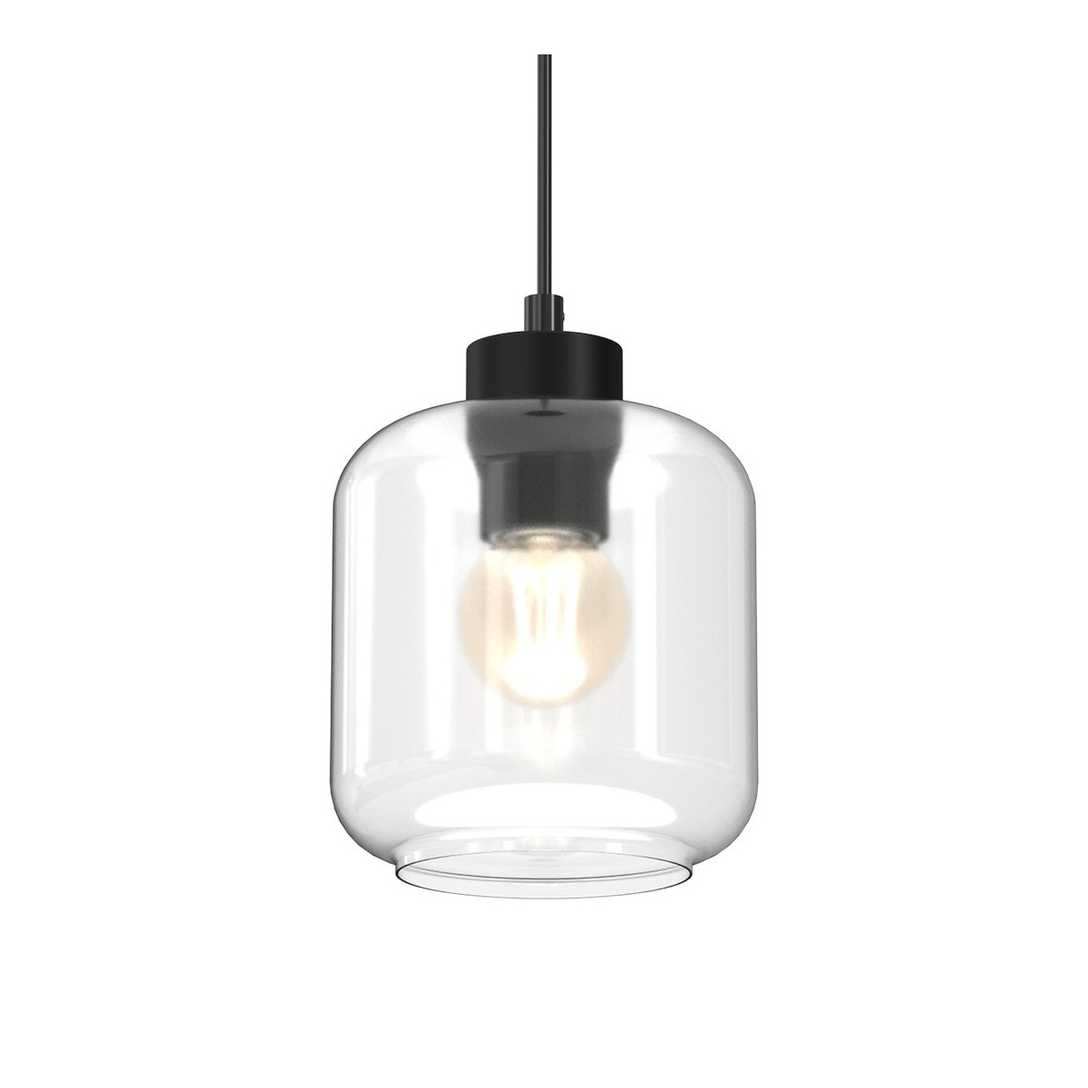 Lampa wisząca SOMBRA CLEAR 1xE27