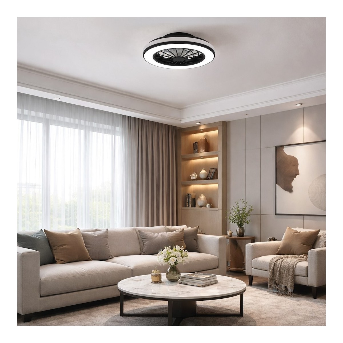 Lampowentylator Blast 24W LED + 15W