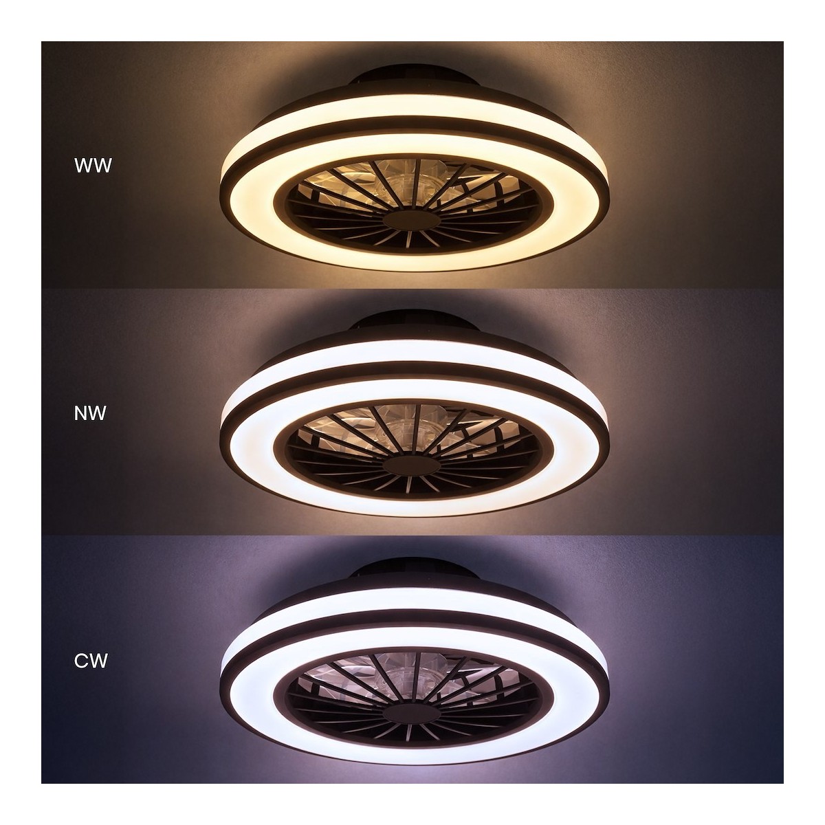Lampowentylator Blast 24W LED + 15W