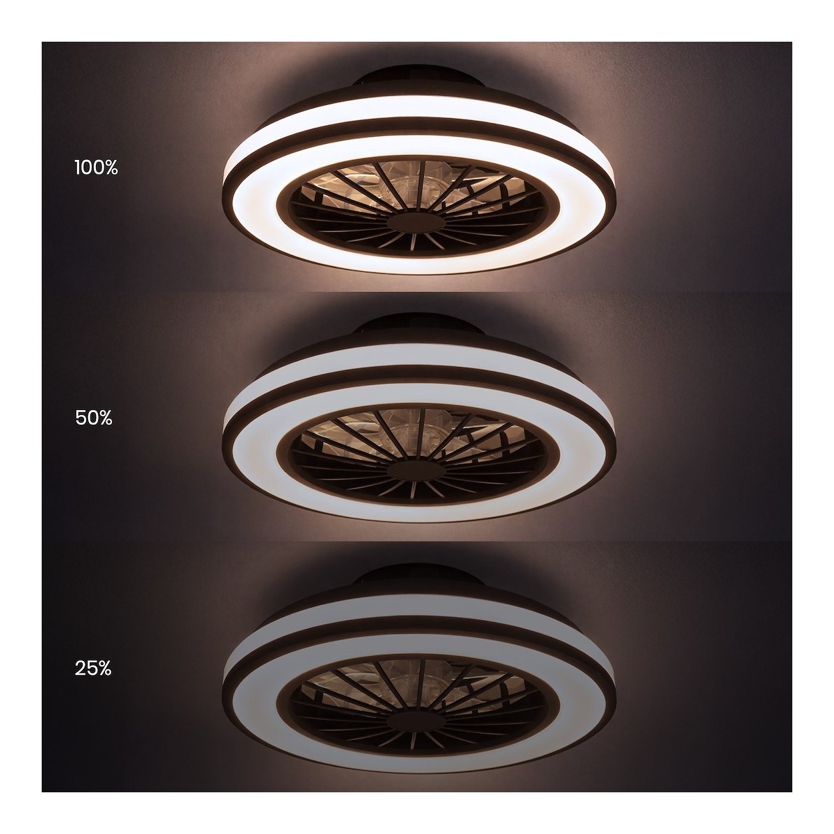 Lampowentylator Blast 24W LED + 15W