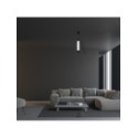 Lampa wisząca Marble Biały - Czarny 1xGU10