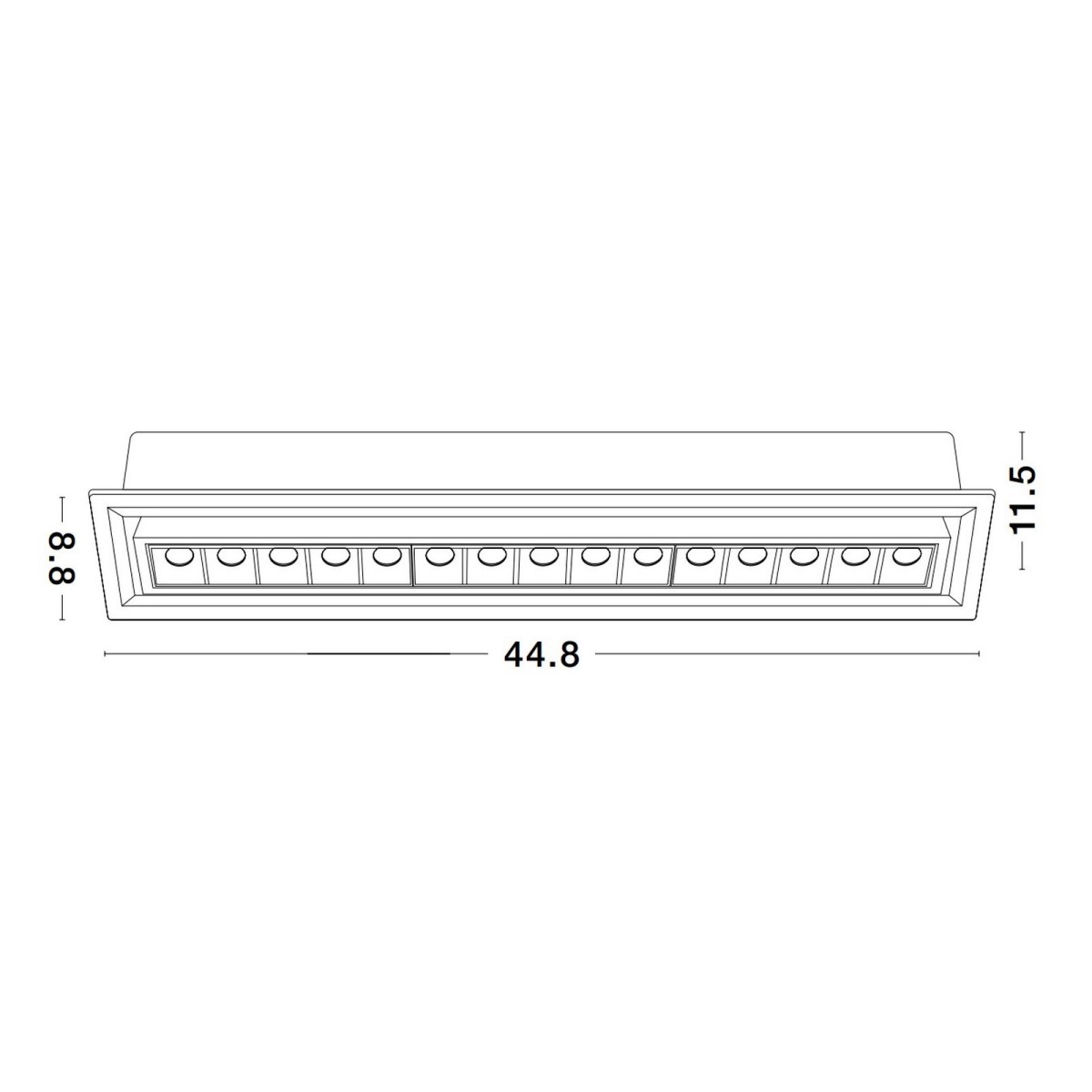 Niepowtarzalna lampa Luces Exclusivas MURELIA LE62533 z kategorii Lampy przysufitowe